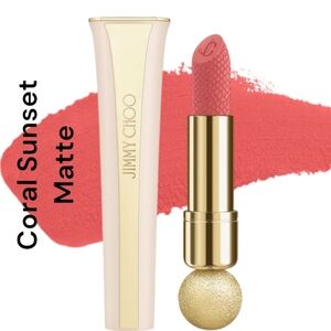 Jimmy Choo | JC Matte Lipstick | Coral Sunset